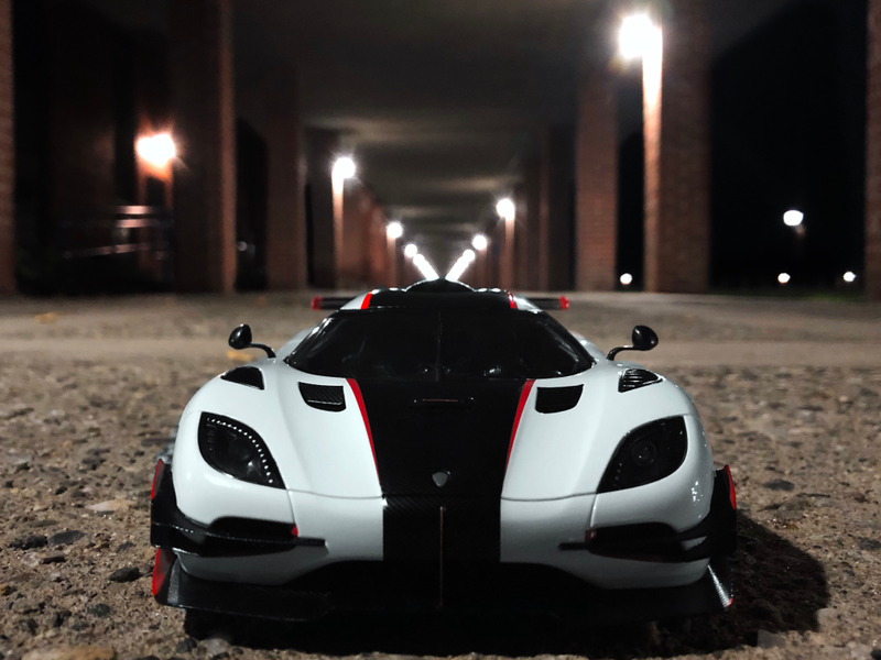 Illustration for article titled Midnight Koenigsegg